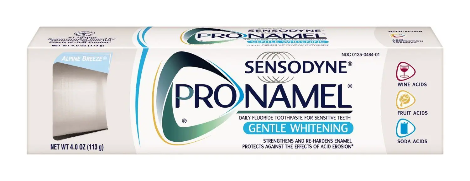 Sensodyne Pronamel Gentle Whitening toothpaste